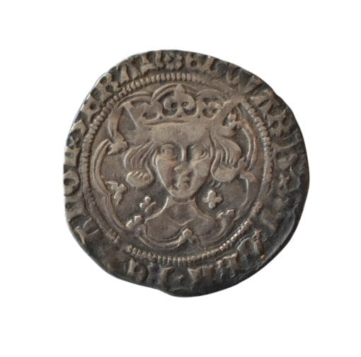Edward IV light coinage Groat London mm Rose (1468 - 9) 1464 - 70 - Image 2