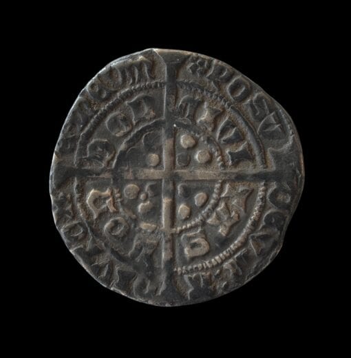 Edward IV light coinage Groat London mm Rose (1468 - 9) 1464 - 70 - Image 3