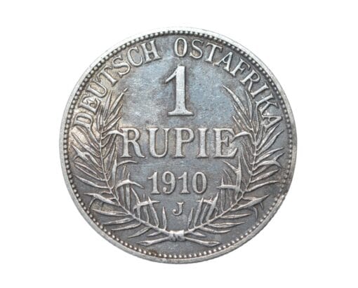German East Africa 1 Rupie Wilhelm II 1910 J - Image 4