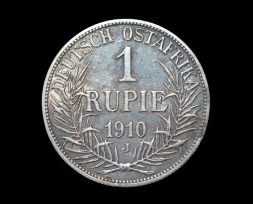 German East Africa 1 Rupie Wilhelm II 1910 J - Image 3
