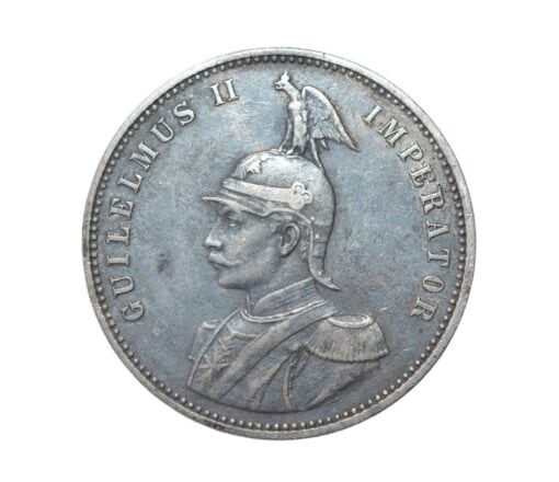 German East Africa 1 Rupie Wilhelm II 1910 J - Image 2