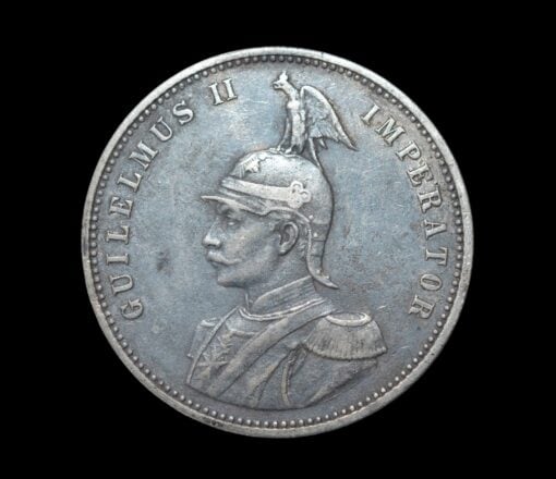 German East Africa 1 Rupie Wilhelm II 1910 J