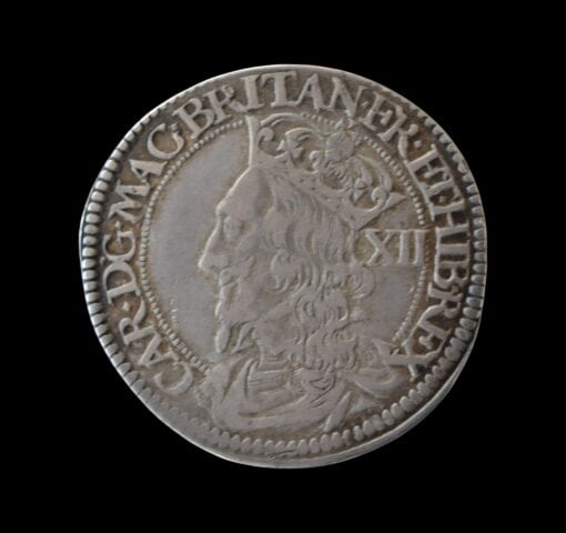 Scotland Charles I (1625-1649) Third coinage Falconer’s First issue Twelve Shillings - Image 5
