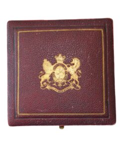 Victoria 1887 Golden Jubilee 77mm Large Cased Bronze Medal – The official Royal Mint issue by J.E.Boehm/F Leighton,