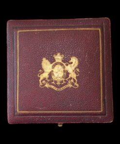 Victoria 1887 Golden Jubilee 77mm Large Cased Bronze Medal – The official Royal Mint issue by J.E.Boehm/F Leighton,
