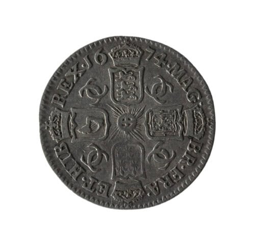 Charles II Sixpence 1674