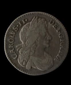Charles II Sixpence 1674