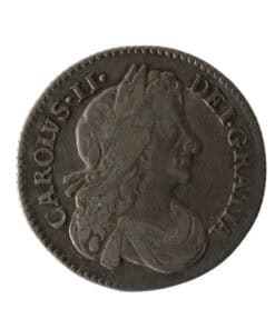 Charles II Sixpence 1674