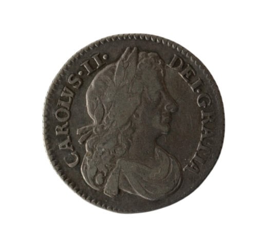 Charles II Sixpence 1674