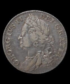 George II Shilling 1758 older bust - Image 3