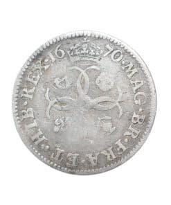 Charles II Fourpence 1670 - Image 4