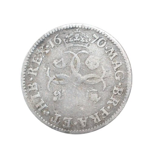 Charles II Fourpence 1670 - Image 4