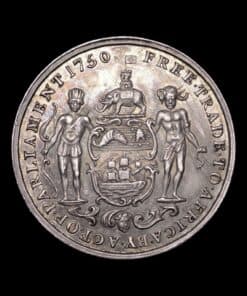 Gold Coast (Ghana) George III Half-Ackey 1818 - Mintage of 2170 Extremely Rare Thus - Image 3