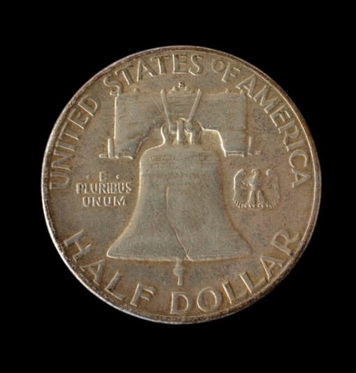 United States Silver "Franklin Half Dollar" 1954S (San Francisco) - Image 3