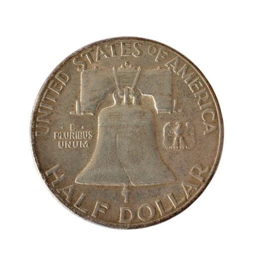 United States Silver "Franklin Half Dollar" 1954S (San Francisco) - Image 4