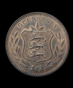 Guernsey Victoria Eight Doubles 1889H