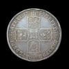 George II Halfcrown 1745 Lima Older Bust