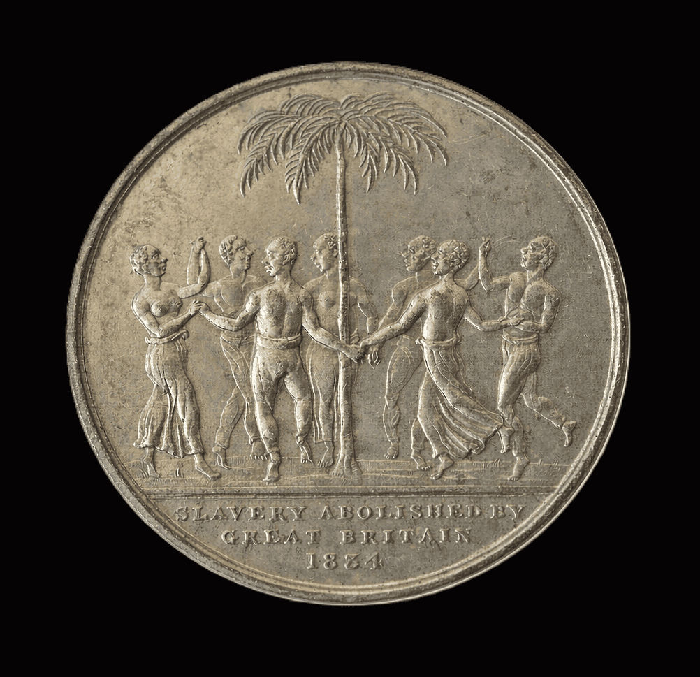 Britain William IV ‘Abolition of Slavery’ (Measure of Humanity) 1834 White Metal Medal – Rare