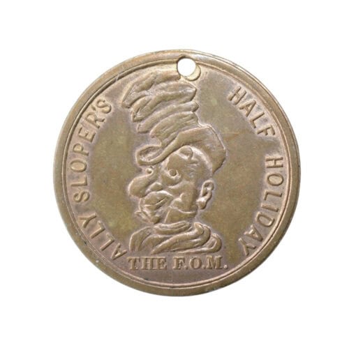 Sloperian Token (Sloper's Club) Circa 1880 - Image 2