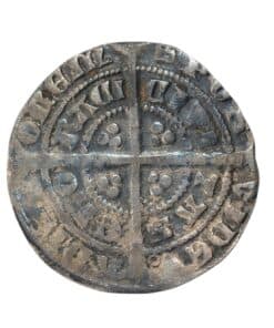 Edward III Halfgroat of Two Pence, York Mint, Pre-Treaty Period - Image 4