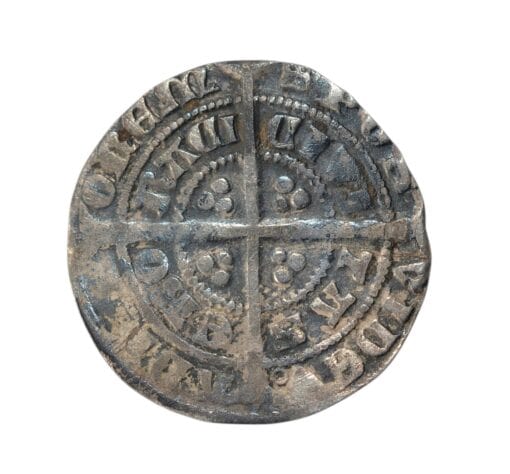 Edward III Halfgroat of Two Pence, York Mint, Pre-Treaty Period - Image 4
