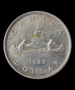 Canada George V Silver Dollar 1935 Silver Jubilee - Image 3