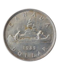 Canada George V Silver Dollar 1935 Silver Jubilee - Image 4