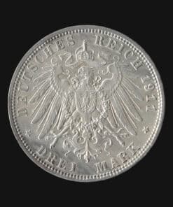 Bavaria German States 2 Marks 1911 Otto 90th Birthday of Prince Regent Luitpold - Image 3