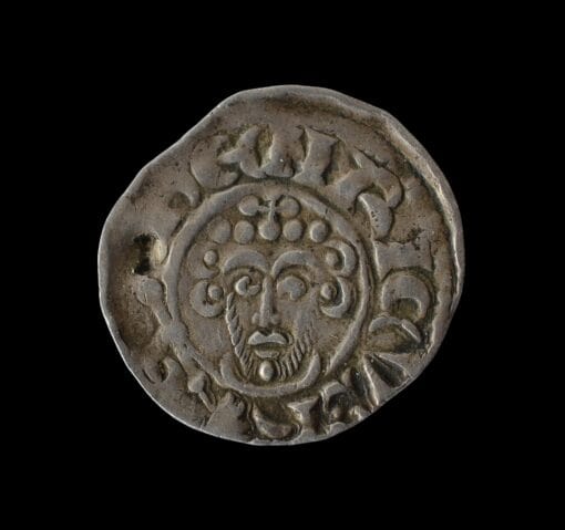 John Short Cross Penny type; class 5b in the name of Henry 1205-1207