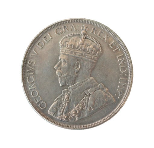 Canada George V Silver Dollar 1936 - Image 2