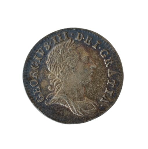 George III Threepence 1763 - Image 2