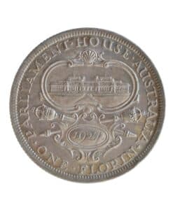 Alternative view of Australia Florin 1927