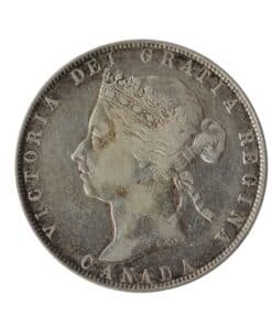 Canada Victoria 50 cents 1898 - Rare - Image 4