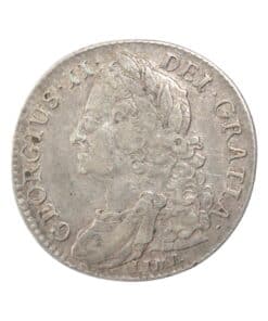 George II Shilling 1745 Lima - Image 2