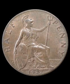 George V Halfpenny 1922 - Image 3
