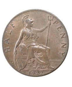 George V Halfpenny 1922 - Image 4