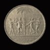 Britain William IV 'Abolition of Slavery' (Measure of Humanity) 1834 White Metal Medal - Rare