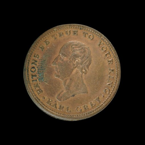 Earl Grey Appointment as Prime Minister Medalet