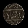 India Princly States - Awadh State Nawab Saadat Ali Khan Silver Rupee Coin of Kora Mint - Test Marks