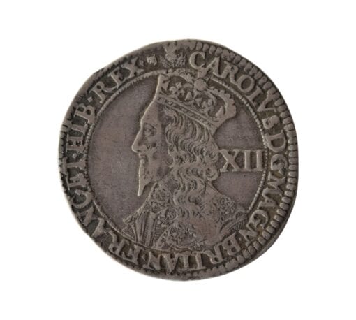 Scotland Charles I, third coinage, Briots´s issue, 1637-1642, Twelve Shillings - Image 2