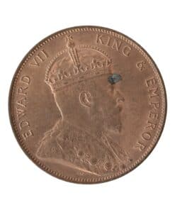 Jersey Edward VII 1/12th Shilling 1909