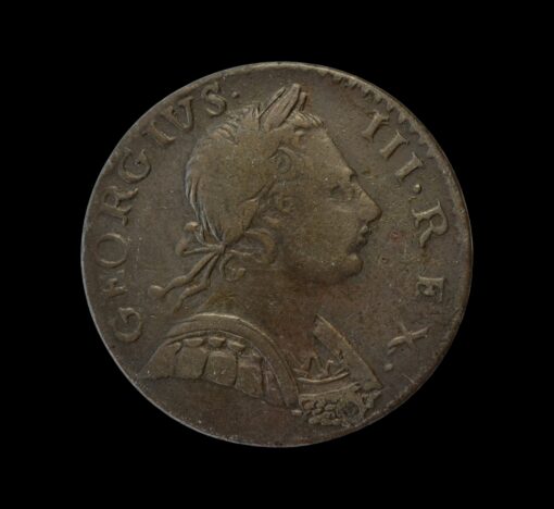 George III Halfpenny 1773