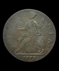 George III Halfpenny 1773 - Image 3