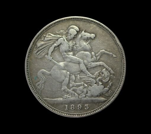 Victoria Crown 1893 LVI 3rd portrait