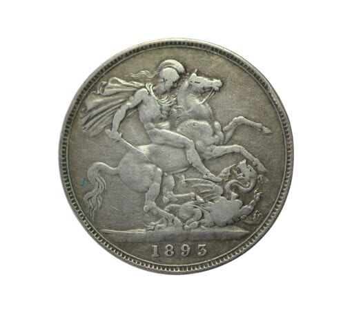 Victoria Crown 1893 LVI 3rd portrait - Image 2