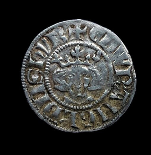 Edward I Penny Sterling type; class 4a 1282-1289