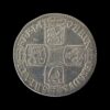 George I Shilling 1720 1st bust plain reverse