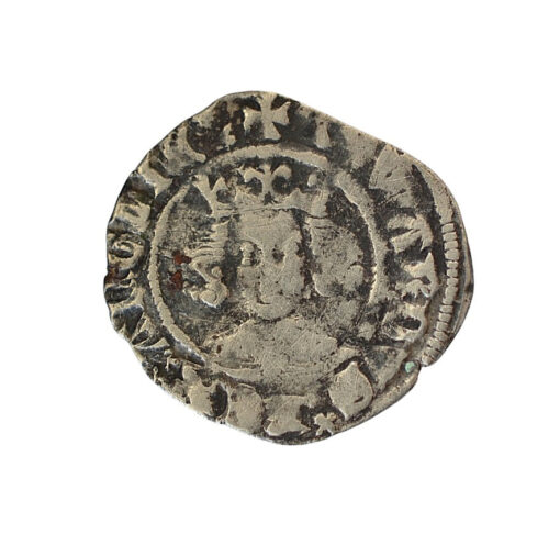 Edward III, 1327-33. Pre-Treaty series G silver penny of Durham - Unpublished variety RRR - Image 2