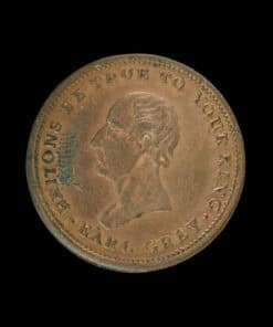 Earl Grey Appointment as Prime Minister Medalet
