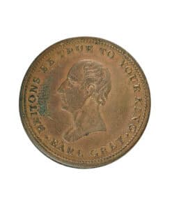 Earl Grey Appointment as Prime Minister Medalet